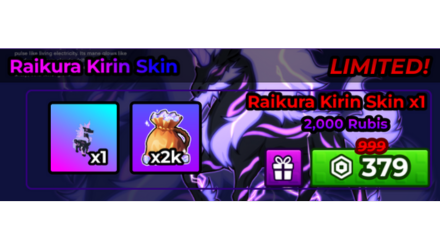 RAIKURA KIRIN SKIN